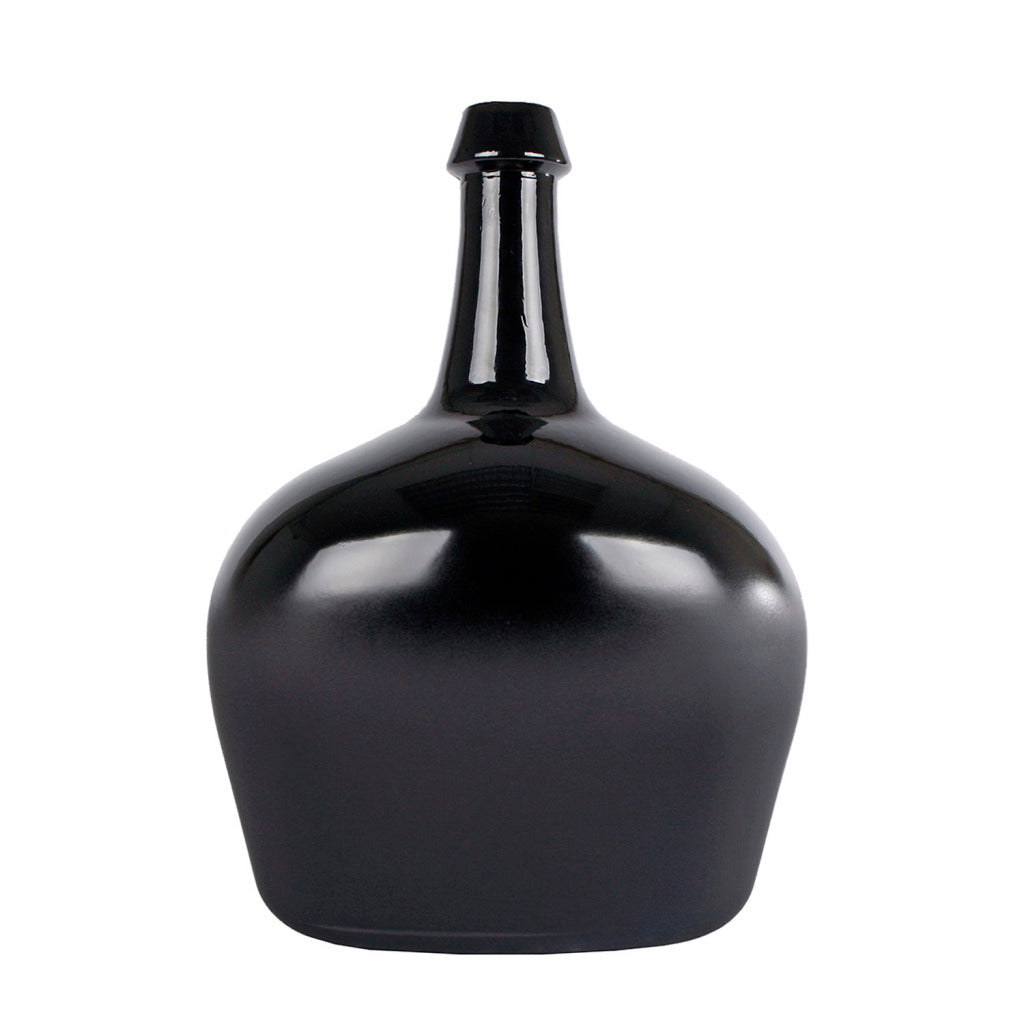 Sonstige Vase Graffa Victoria L mattglänzend schwarz 27x20x38 Glas