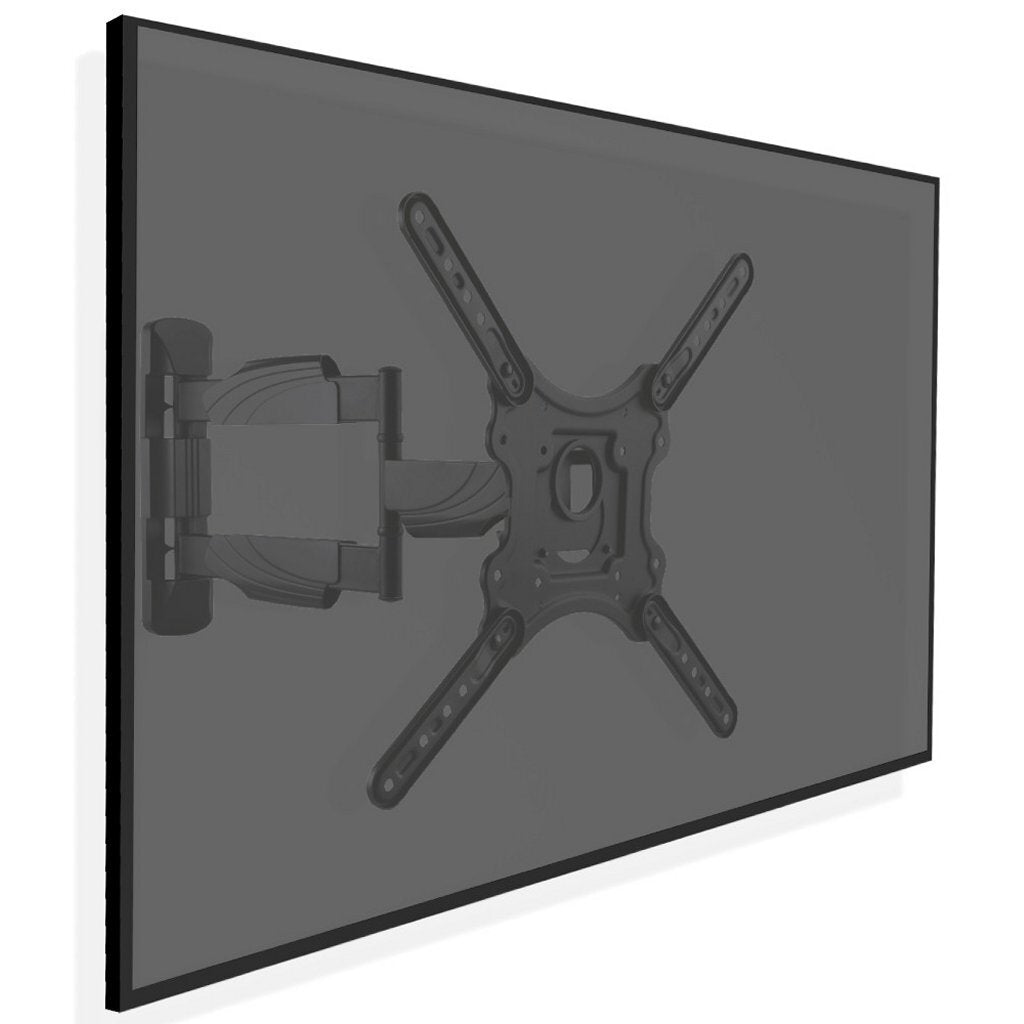 Cavus wme102 voll bewegliche Einzel-TV-Wandhalterung für 23-Zoll-Bildschirme schwarz