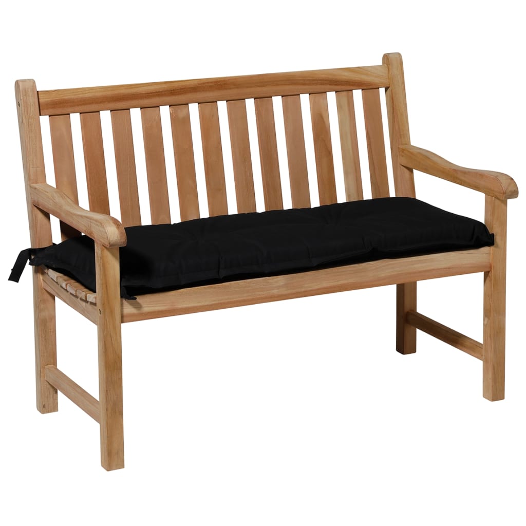 Madison Bank Kissen Panama 150x48 cm Schwarz