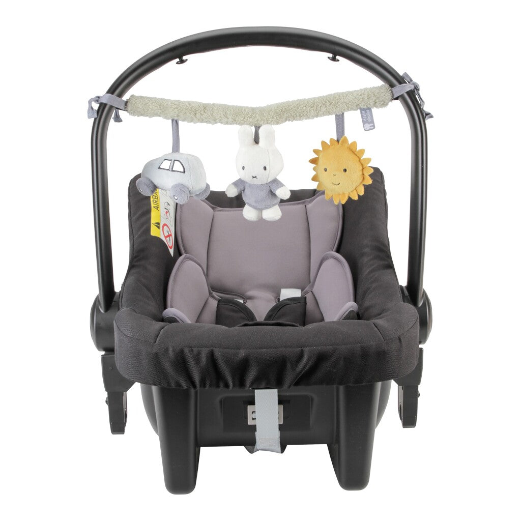 Tiamo Miffy Wagenspanner flauschig blau