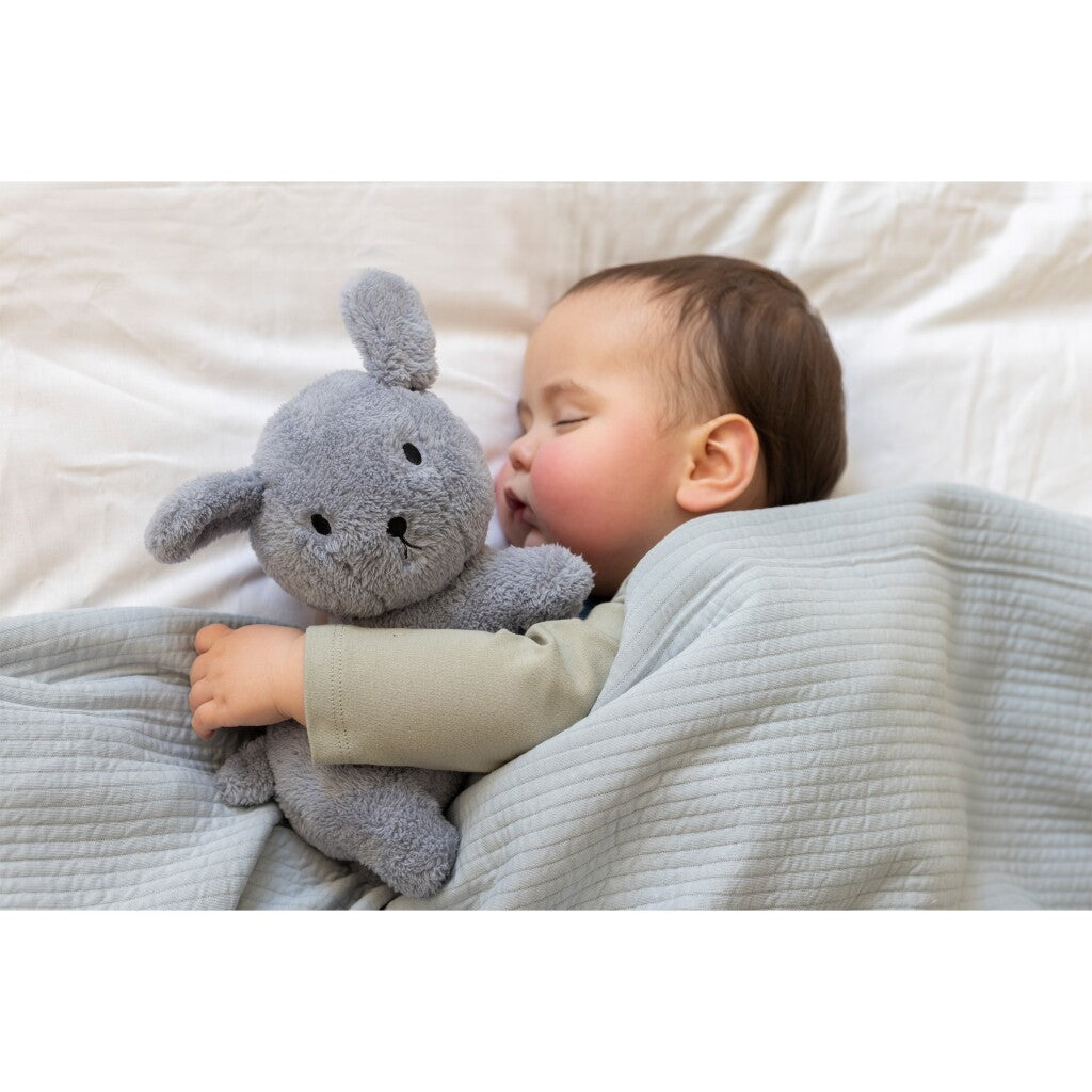Miffy Fluffy Snuffie Kuscheltier 25 cm blau