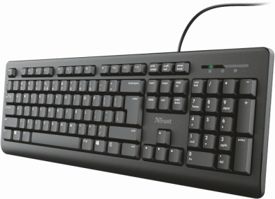 Vertrauen Sie auf die leise QWERTZ-Tastatur von Primo