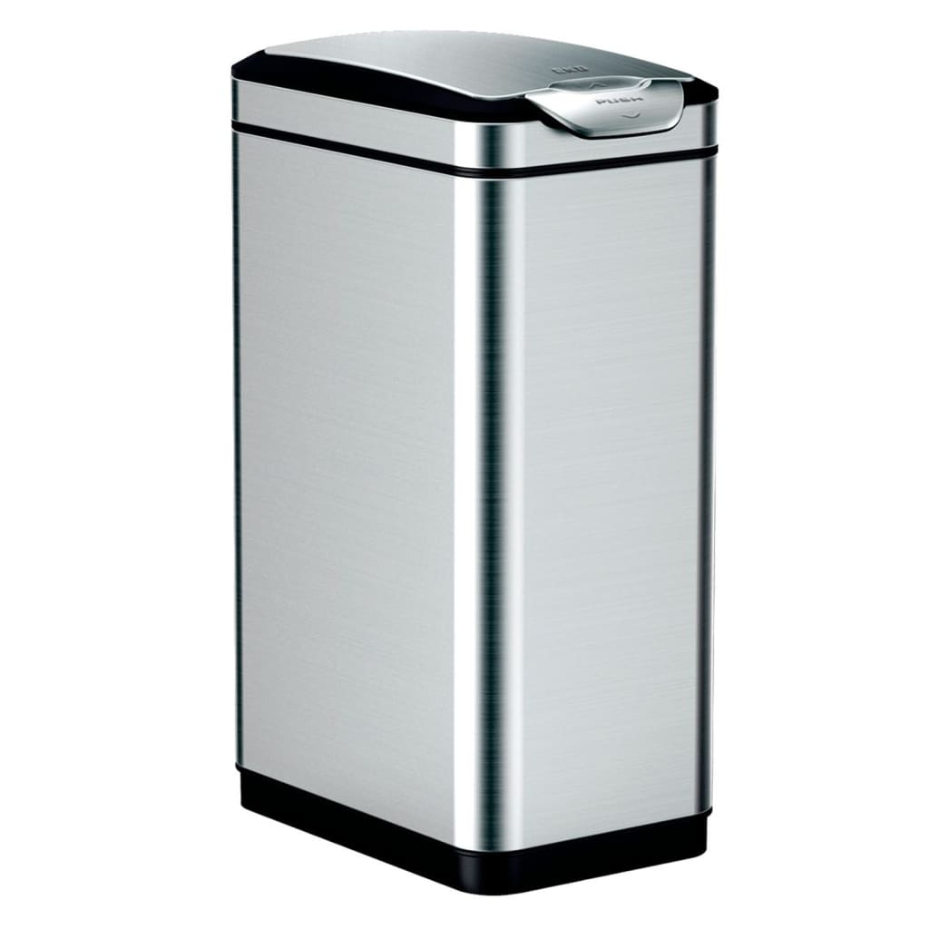 Eko Waste Bin Touch Bar Tina 30 l Matte Silberfarbe