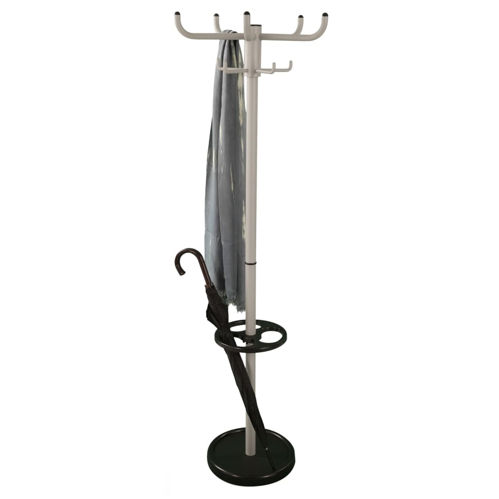 V-teiliger Garderobenständer stehend mit 10 Haken hoch fünf 175 cm