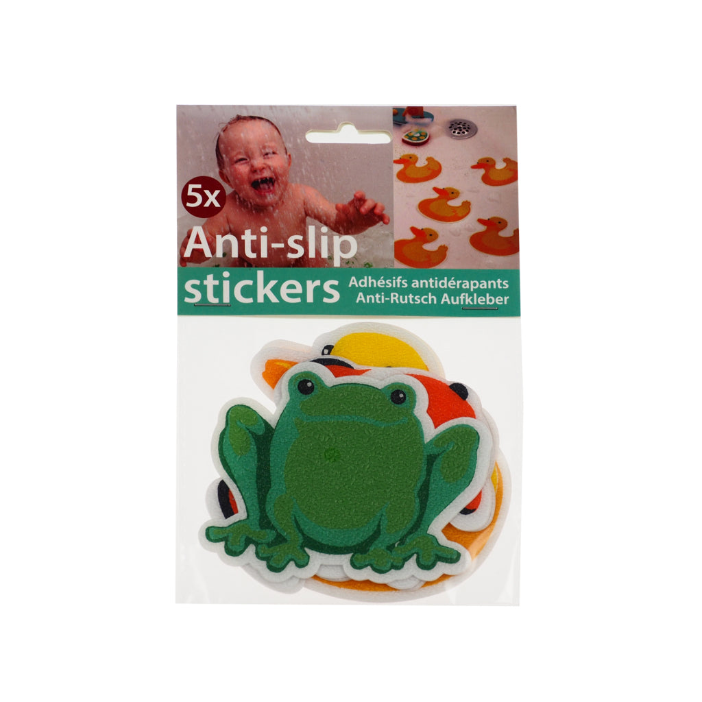 Basic 5 Anti-Rutsch-Aufkleber für die Badewanne
