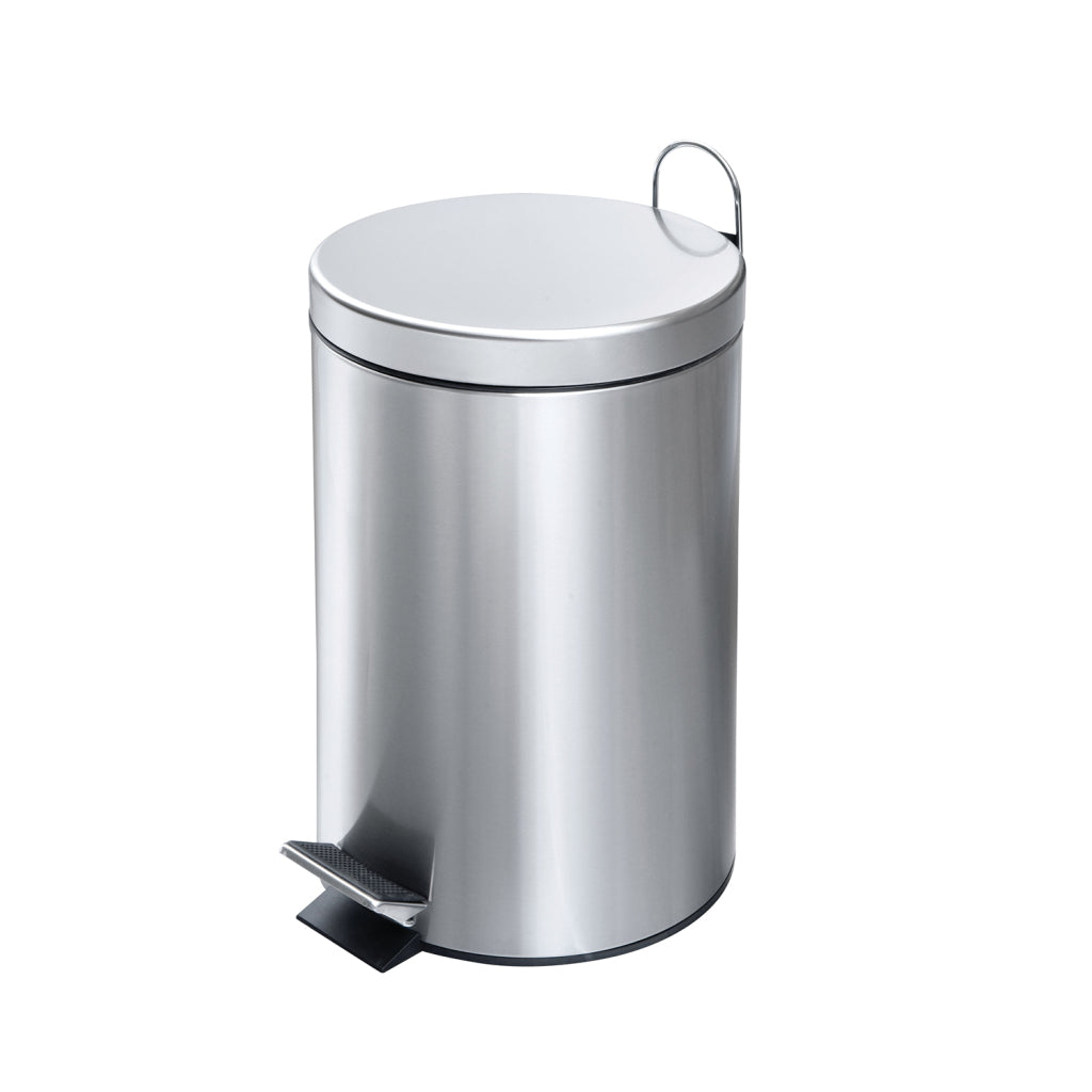Dutch House Treteimer 12l aus Edelstahl