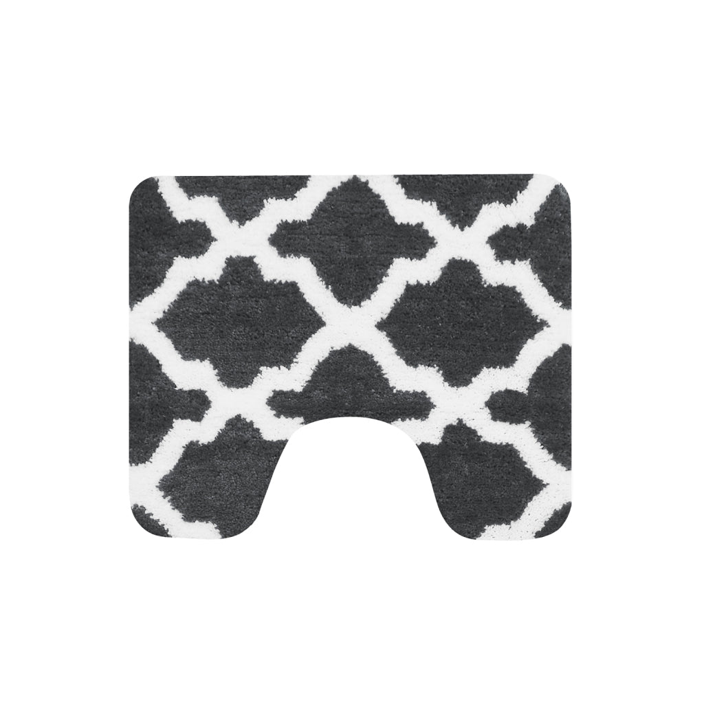 Dutch House Toulon Toilettenvorleger 60 x 50 cm Anthrazit