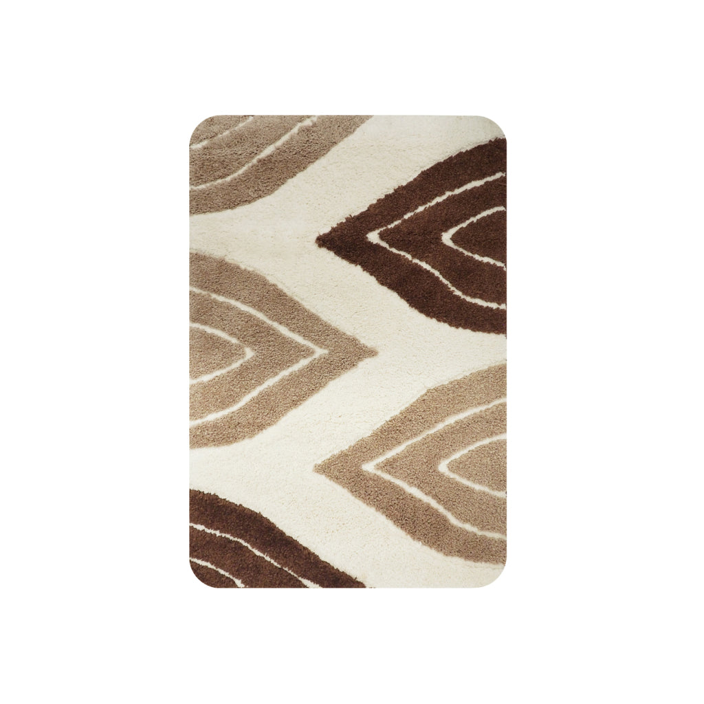 Dutch House Badematte Paris 60x90 cm braun