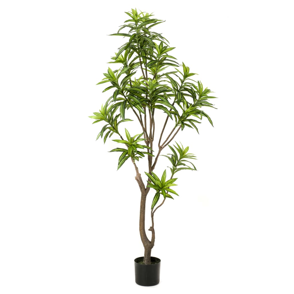 Smaragdkunstwerk Dracaena 155 cm Grün