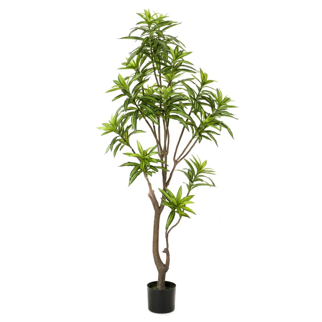 Smaragdkunstwerk Dracaena 155 cm Grün