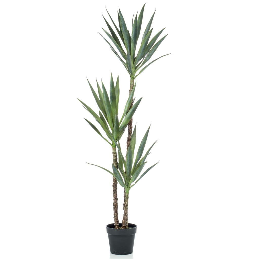 Smaragdkunstpflanze im Topf Yucca 150 cm