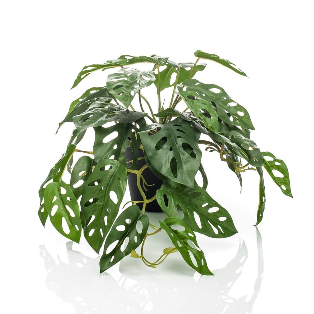 Smaragdkunstpflanze in Pot Monkey Monstera Struik 55 cm