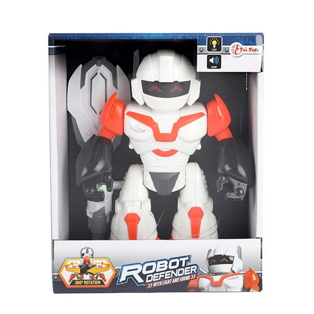 Toi-Toys Robot Defender + Licht und Ton