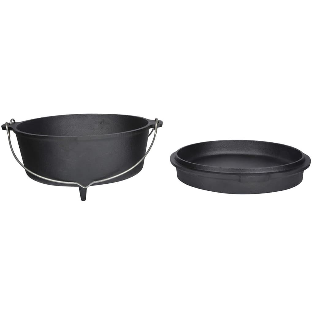 Esschert Design Simderpot Gusseisen 6,5 l schwarz FF235
