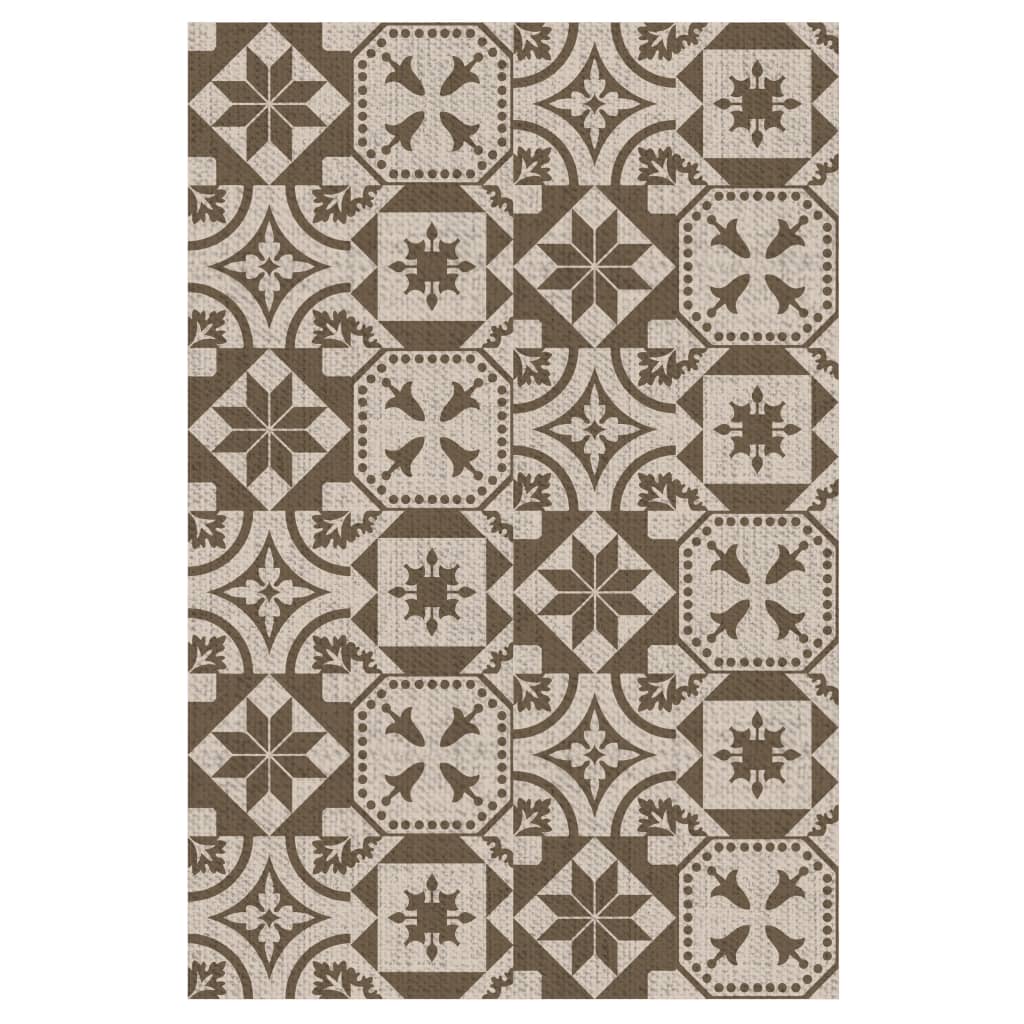 Esschert Design Outdoor Teppich portugiesische Fliesen 182x122 cm