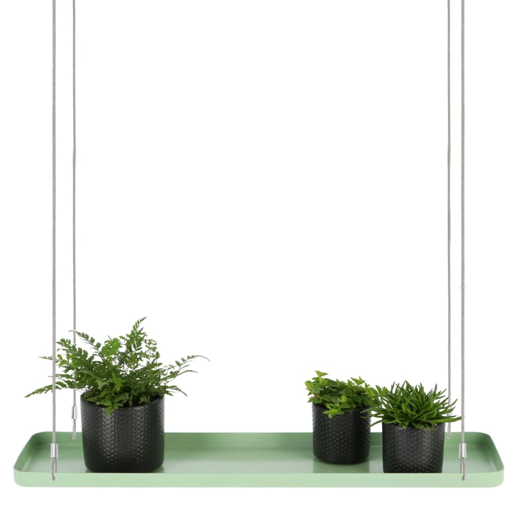 Essschert Design Pflanze Blad hängen rechteckig l grün