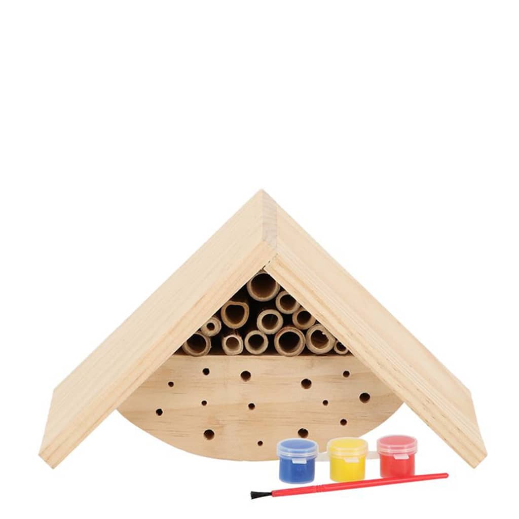 Esschert Design Insect Insect Hotelset Do-it-yourself mit Farbe