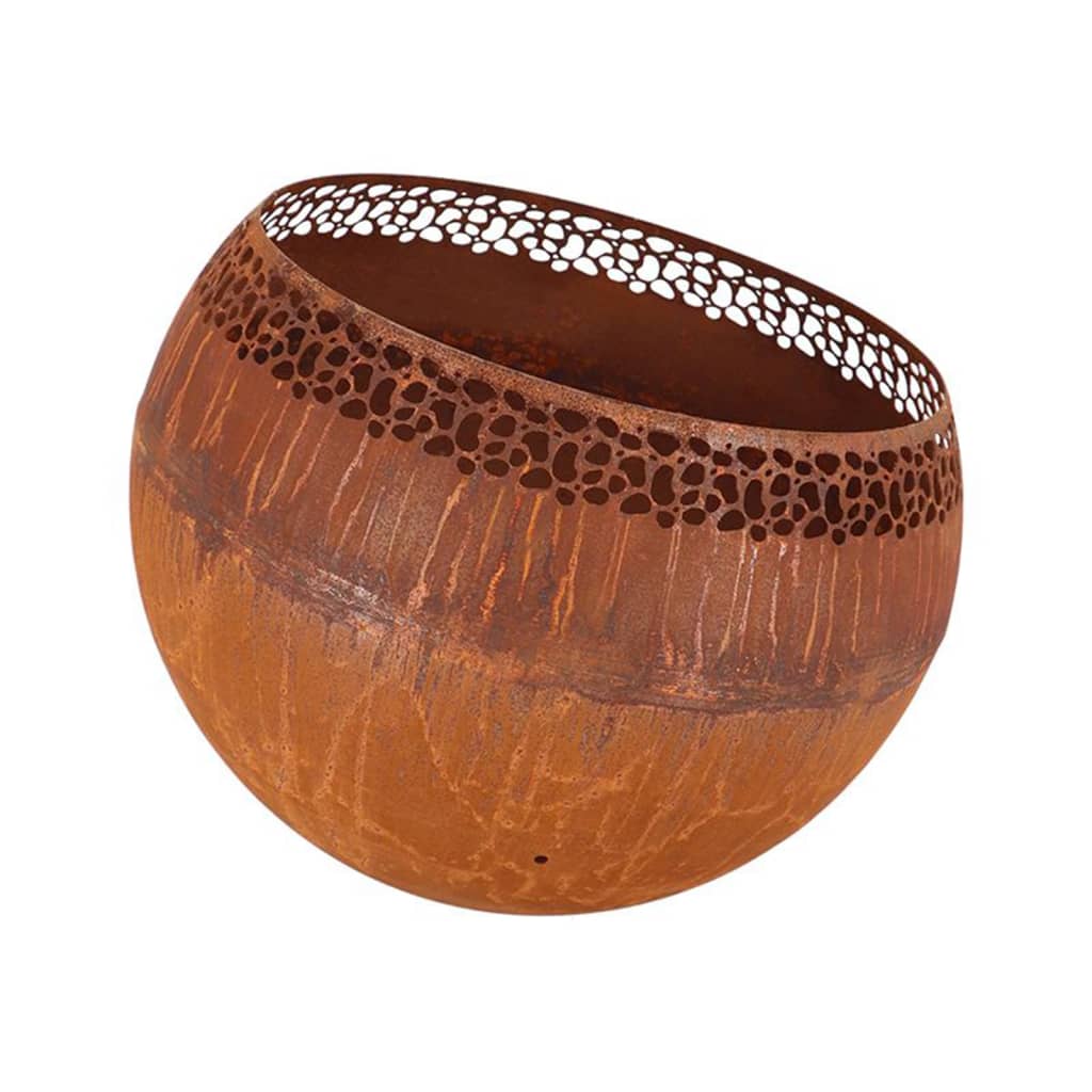 Esschert Design Kaminspot -Haped Speckles Rost -Colored