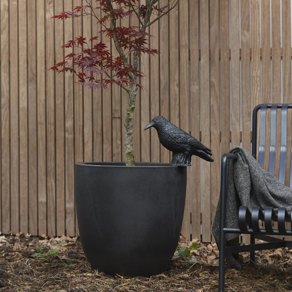 Capi Flowerpot Urban Smooth 54x52 cm Schwarz KBL935