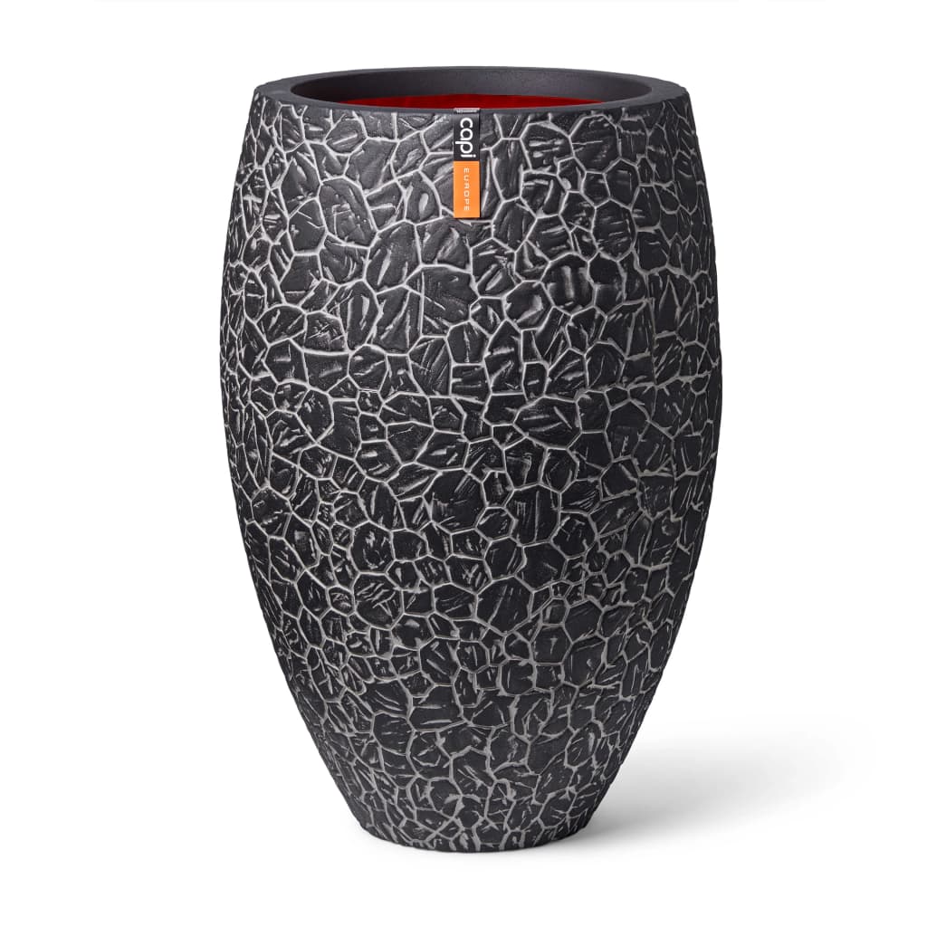 Capi Flowerpot Clay Elegant Deluxe 50x72 cm Grau