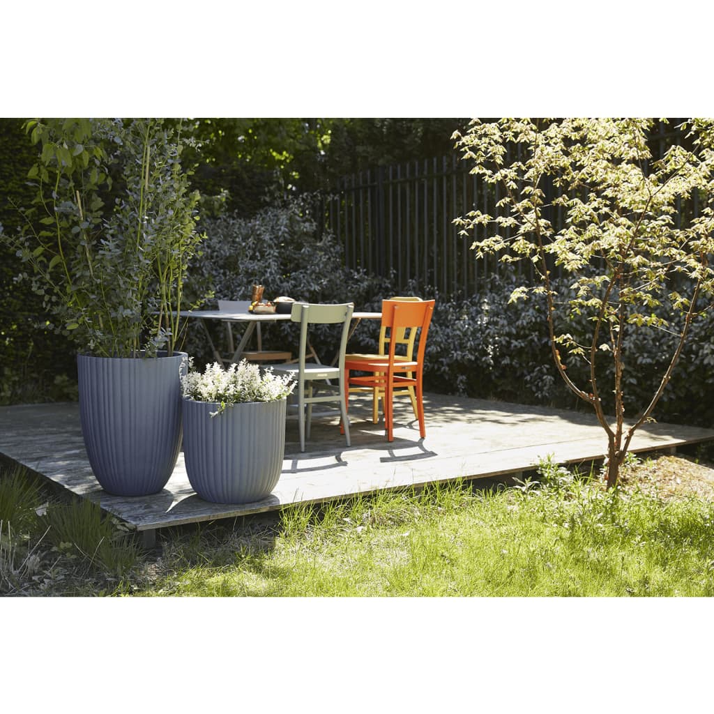 Capi Flowerpot Urban Tube Elegante Schicht 46x58 cm dunkelgrau
