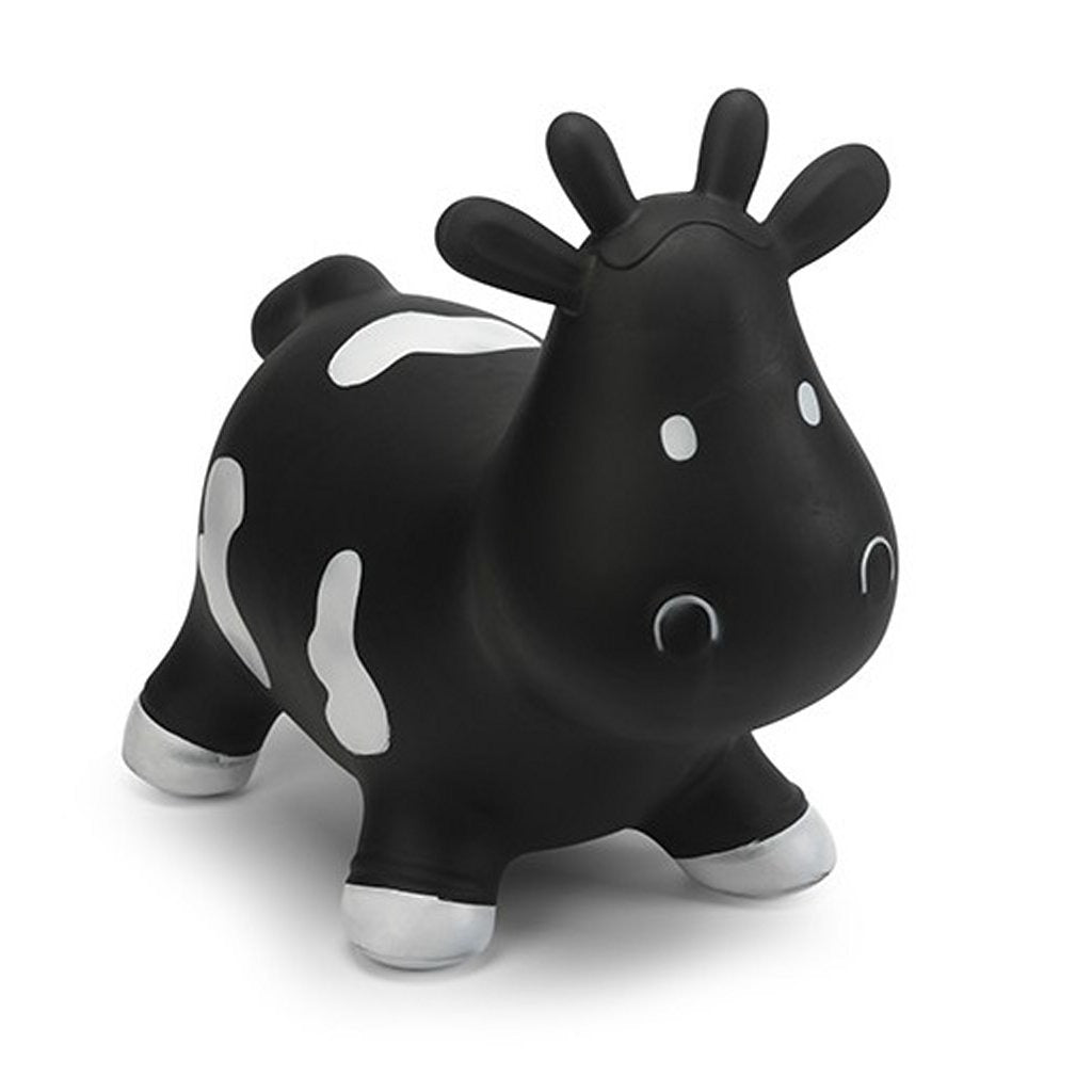 Einfach für Kinder Skippy Cow schwarz und weiß