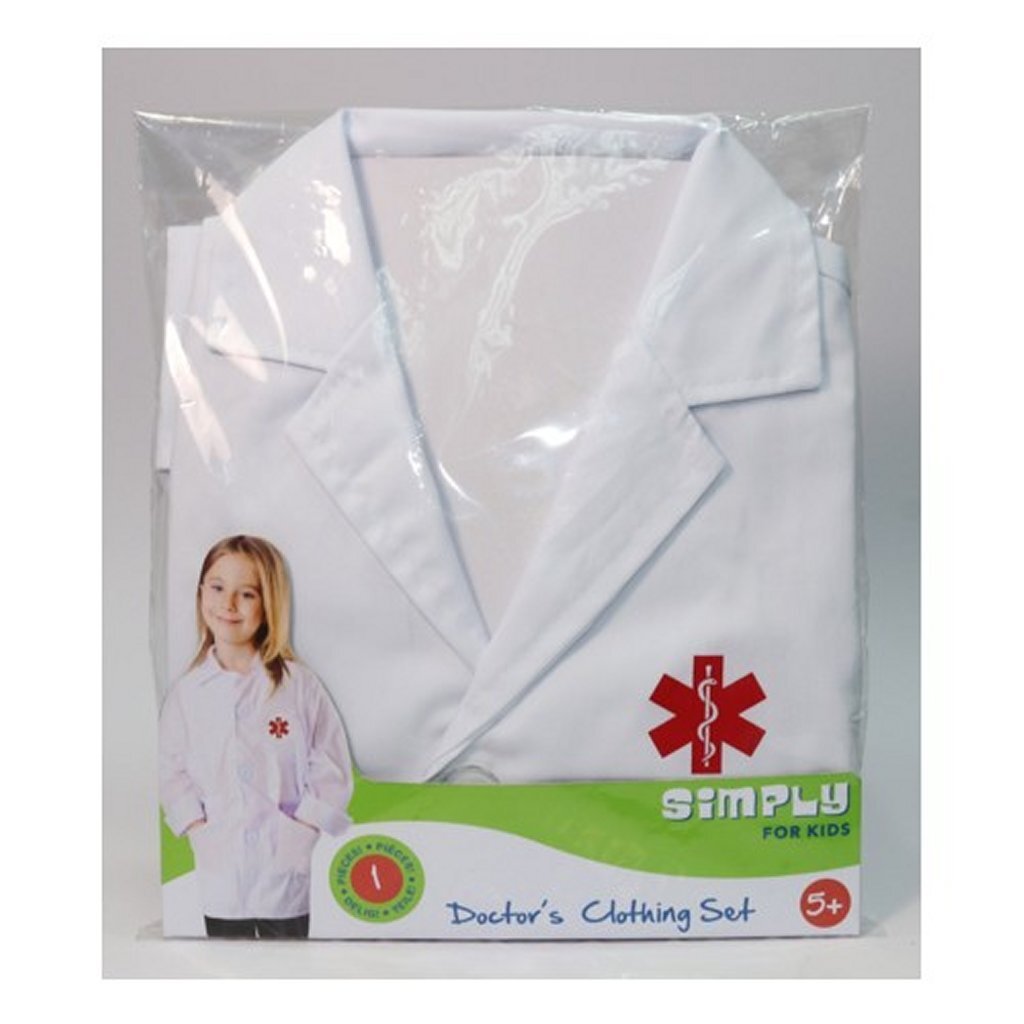 Einfach eine Arztjacke für Kinder