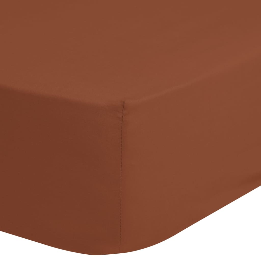 Guten Morgen Guten Morgen Eingebautes Blatt 100x200 cm Terrakotta -Colored