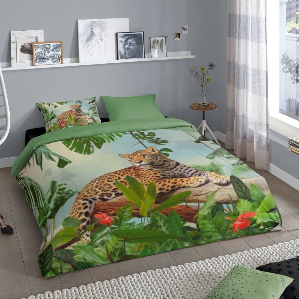 Guten Morgen Guten Morgen Duvet Cover Dschungel 240x200 220 cm Multi -Colored