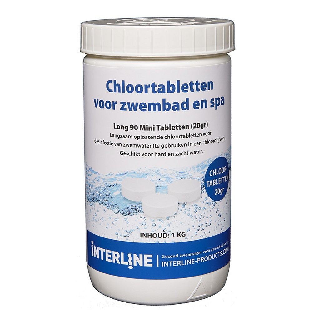 Interline Schwimmbad 20 Gramm Chlortabletten 1 kg