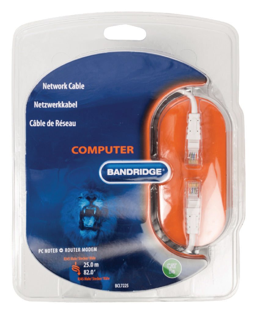 Bandridge bcl7225 Multimedia-Netzwerkkabel 25,0 m