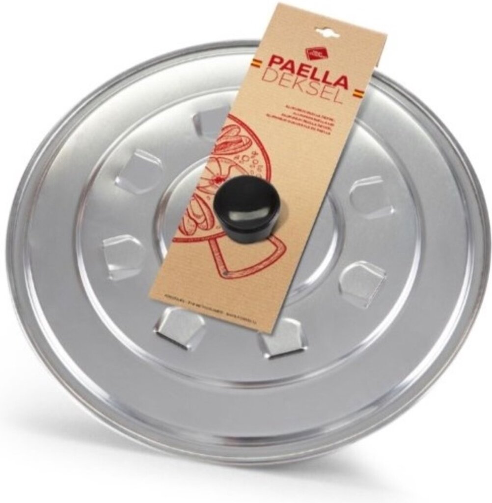Inno Cuisinno Inno Cuisinno Paella-Pfanne mit Deckel, 32 cm, Aluminium