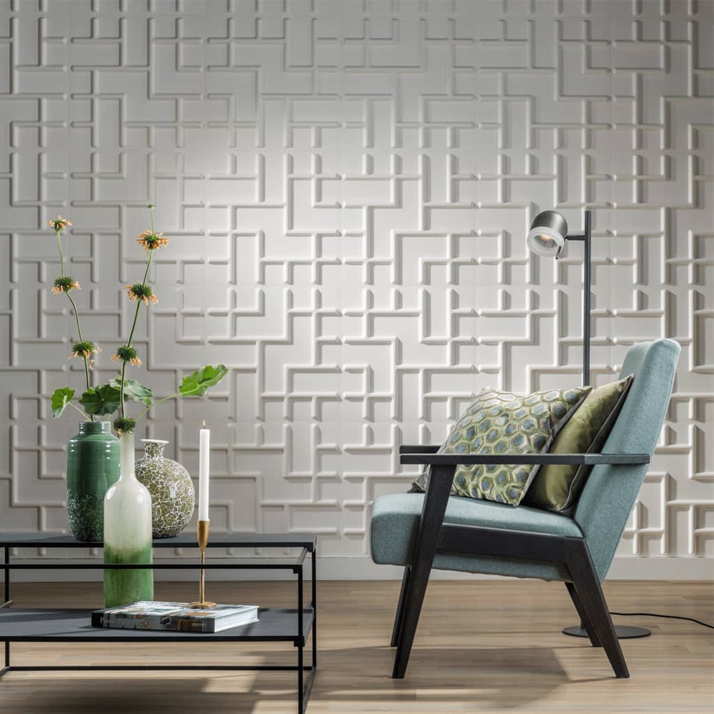 Wallart 12 St. Wandtafeln 3D GA-WA16 Tetris