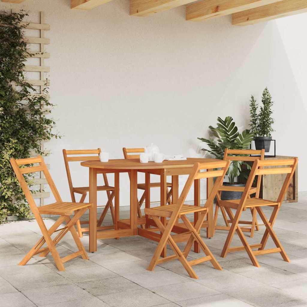 Vidaxl tuintafel 130x90x72 cm massief acaciahout