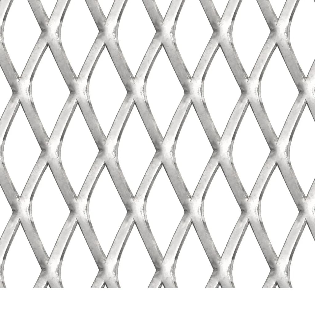 VIDAXL -Kabelzaun 50x50 cm 30x17x2,5 mm Edelstahl