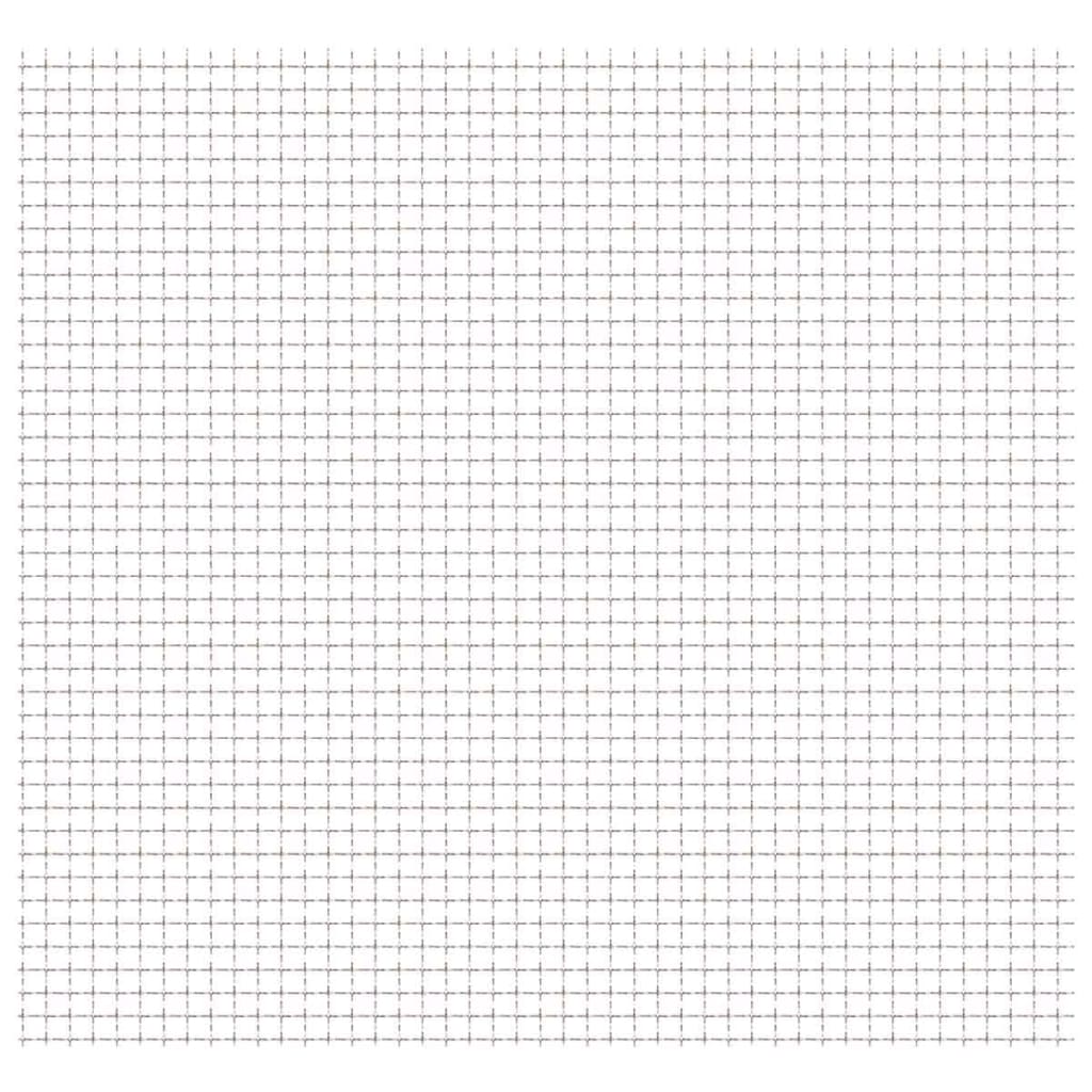 Vidaxl Drahtgate gewebtes Netz 100x85 cm 31 x 31 x 3 mm Edelstahl