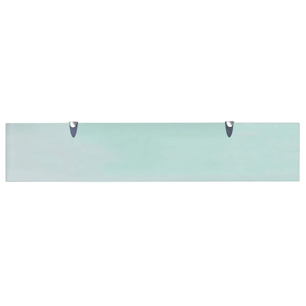 Vidaxl zwevend schap 100x20 cm 8 mm glas