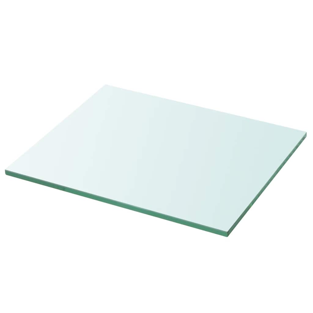Vidaxl wandschap transparant 30x25 cm glas