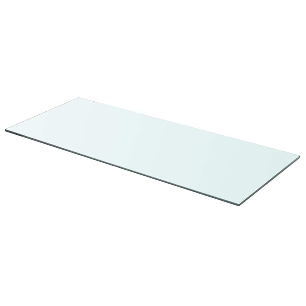 Vidaxl wandschap transparant 70x30 cm glas