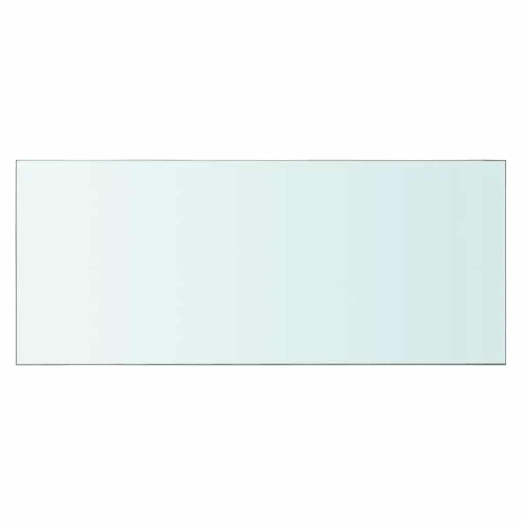 Vidaxl wandschap transparant 70x30 cm glas