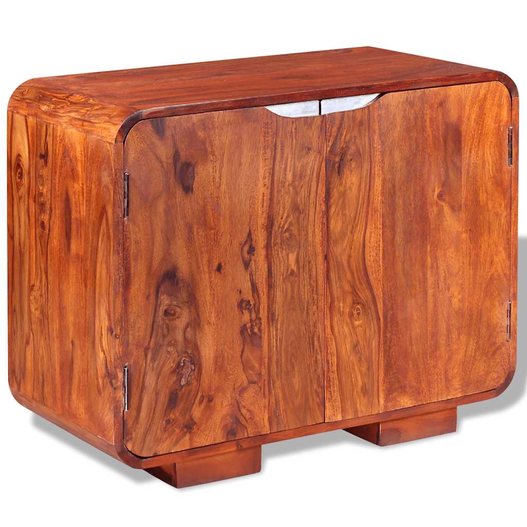 Vidaxl dressoir 75x35x60 cm massief acaciahout