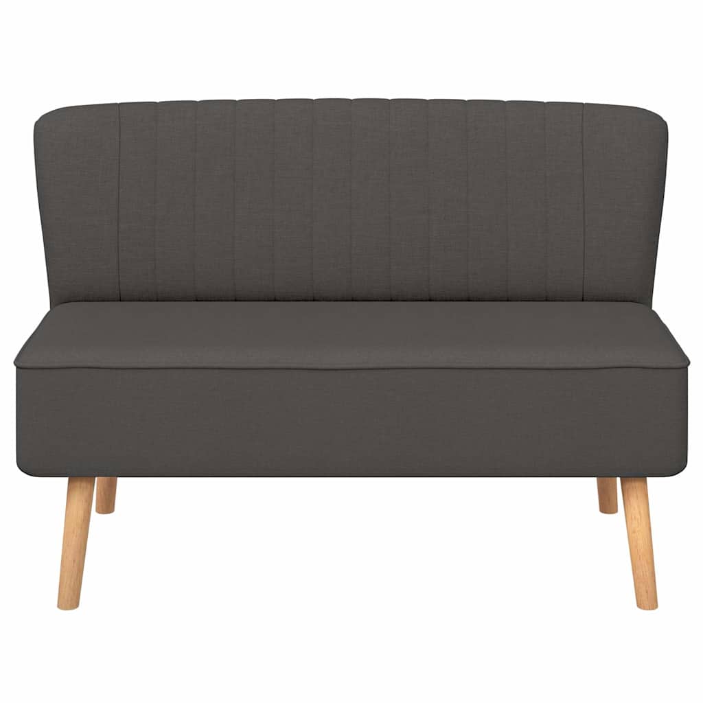 Vidaxl bank 117x55,5x77 cm stof donkergrijs