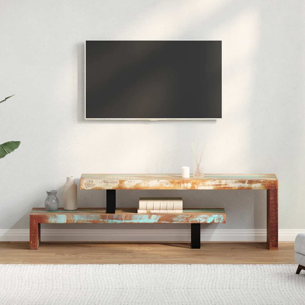 Vidaxl tv-meubel massief gerecycled hout