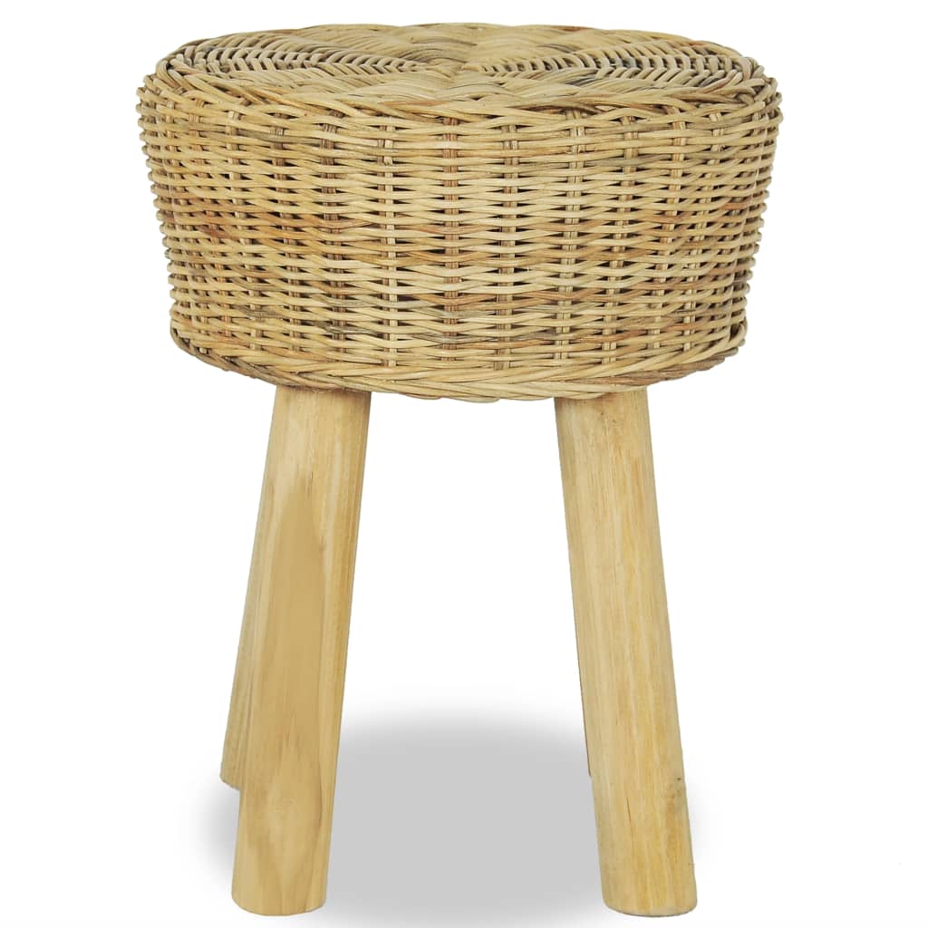 Vidaxl barkruk natuurlijk rattan