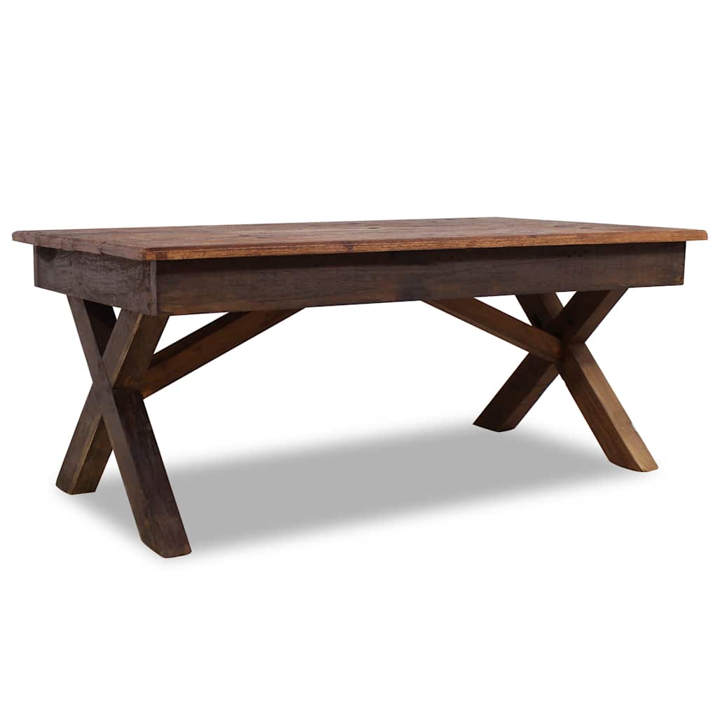 Vidaxl salontafel 110x60x45 cm gemengd gerecycled hout