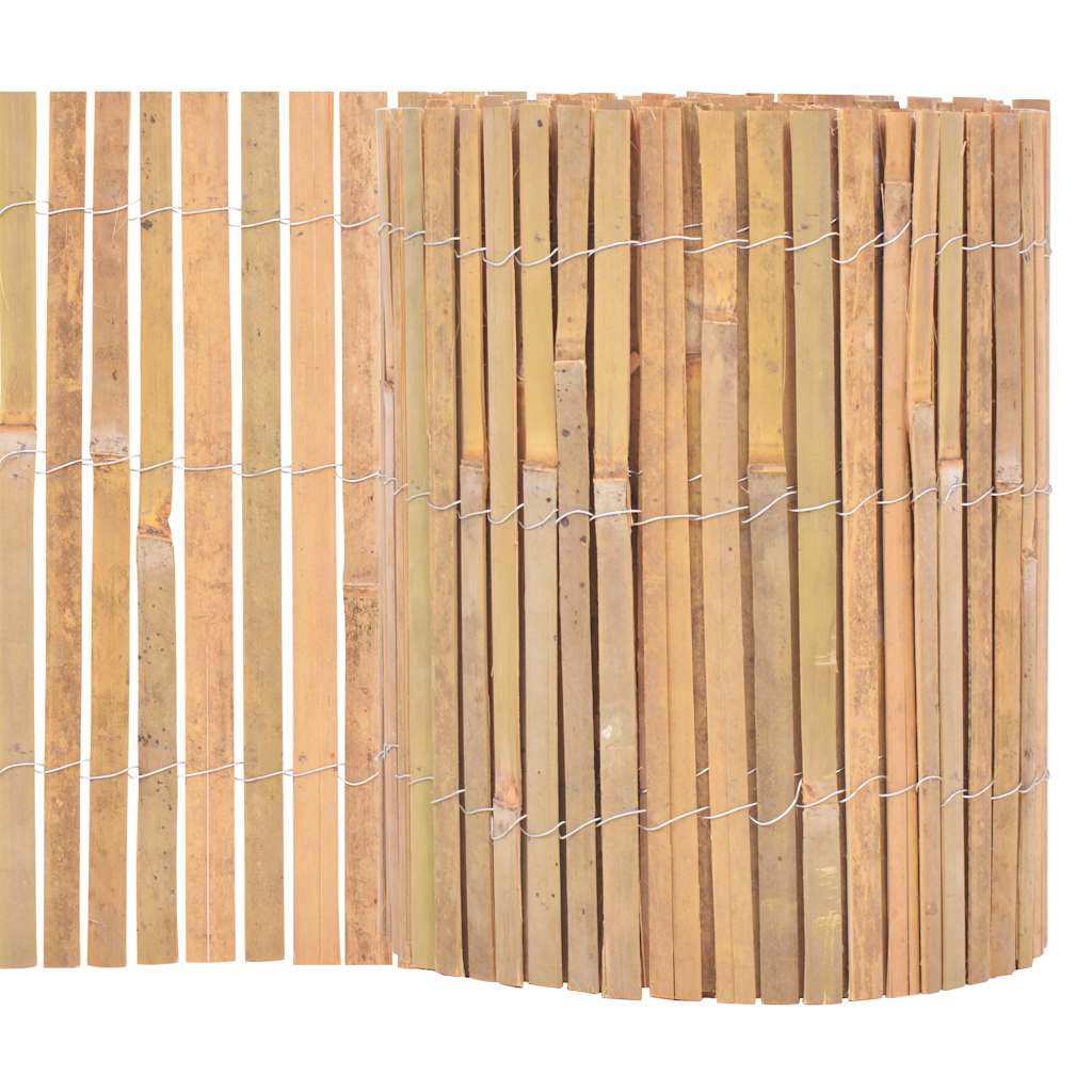 VIDAXL -Bildschirm 1000x30 cm Bambus