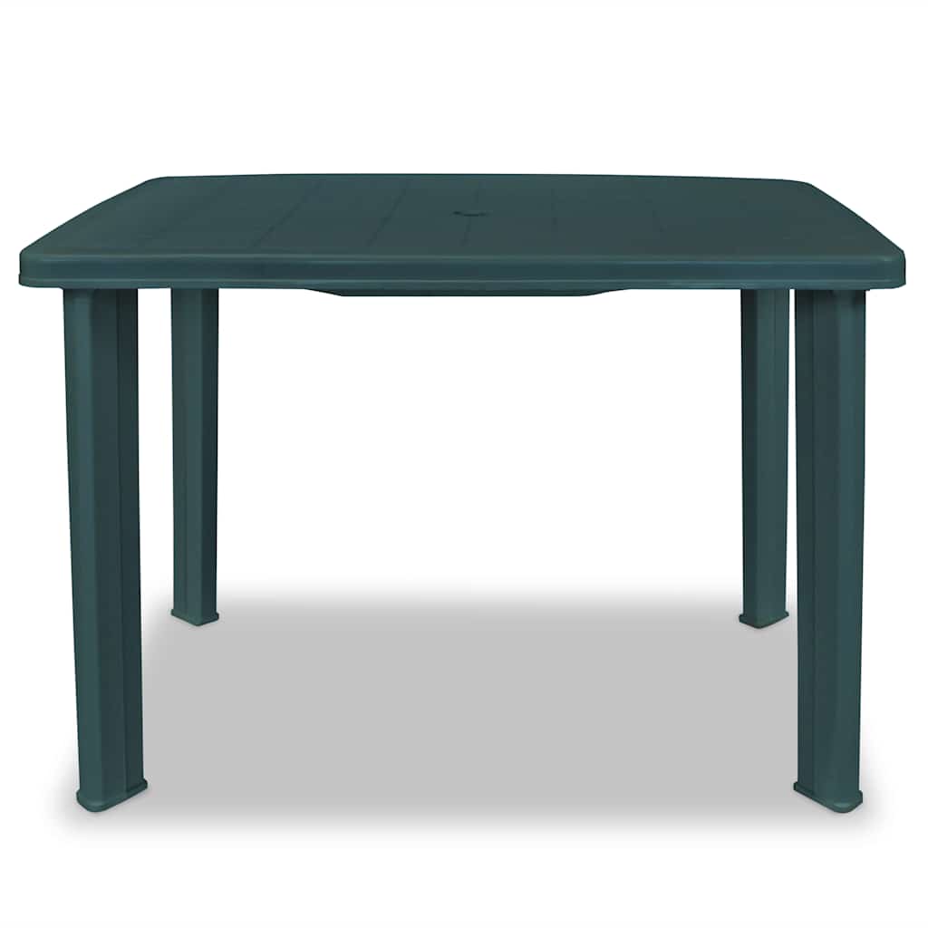 Vidaxl tuintafel 101x68x72 cm kunststof groen