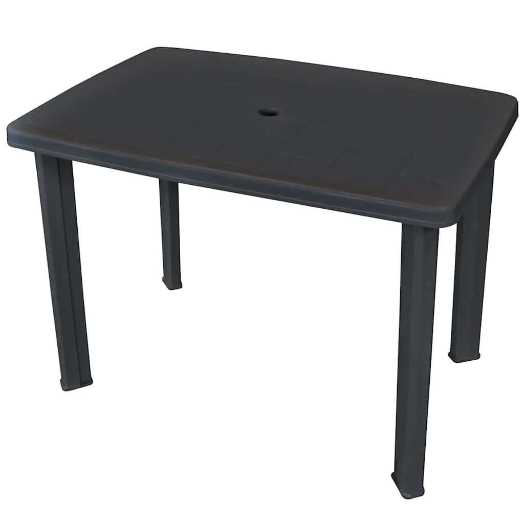 Vidaxl tuintafel 101x68x72 cm kunststof antraciet