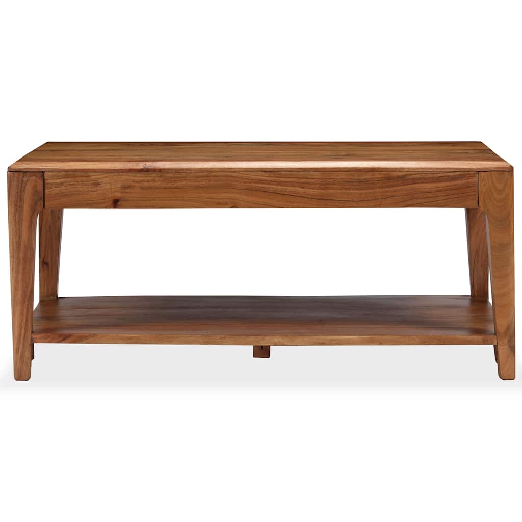 Vidaxl salontafel 88x50x38 cm massief hout