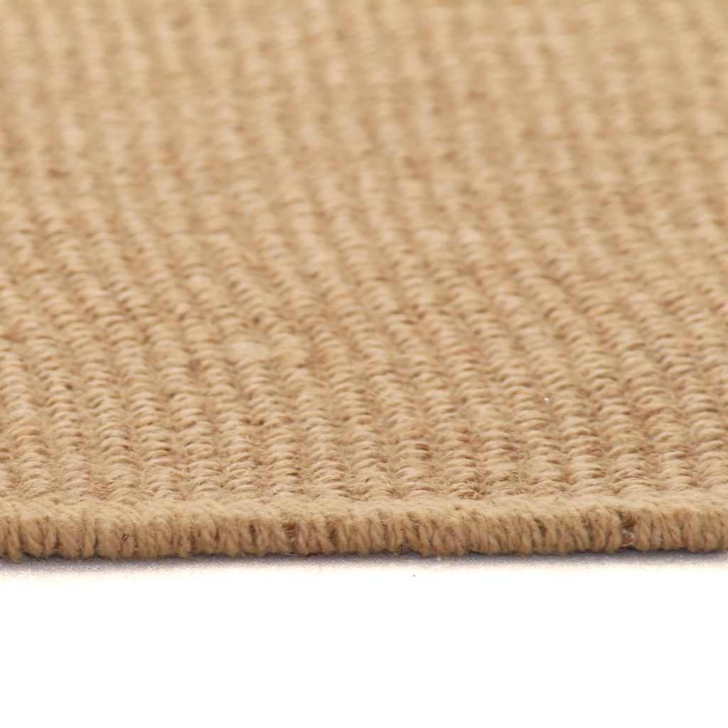 Vidaxl Teppich mit Latex unten 160x230 cm Jute natürlich